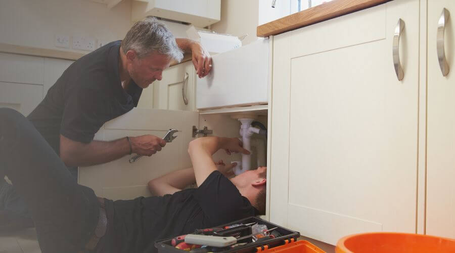 Professional burst pipe repair services in Webster, IN